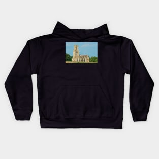 Fotheringhay Church, Northamptonshire Kids Hoodie